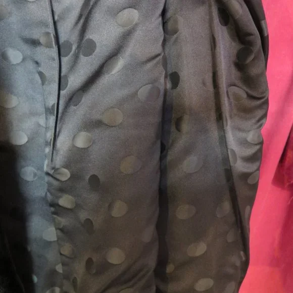 Authentic Sheared Black Beaver Fur Jacket Headband Belt - Picture 6 of 13